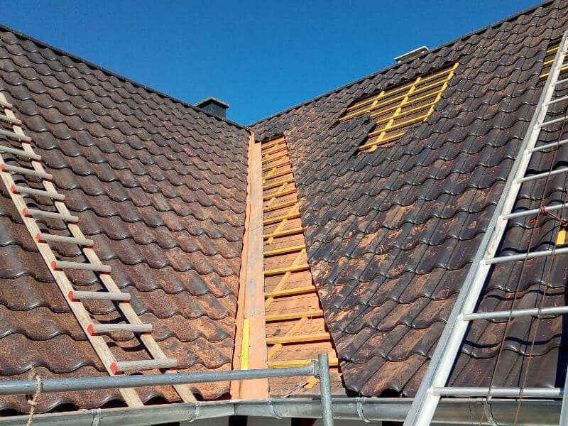 couverture avec noue